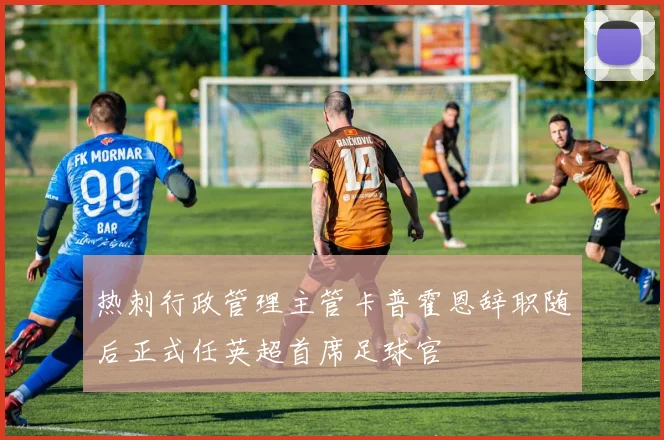 热刺行政管理主管卡普霍恩辞职随后正式任英超首席足球官